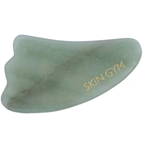 Skin Gym Jade Gua Sha Crystal Beauty Tool New in Box - Picture 1 of 2